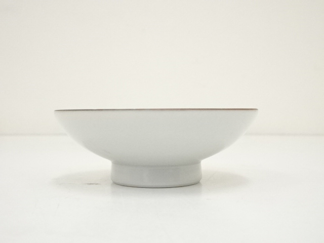 九谷焼 二代徳田八十吉造 青手 椿文 盃 一對 共箱 V R4720 九谷焼 二代